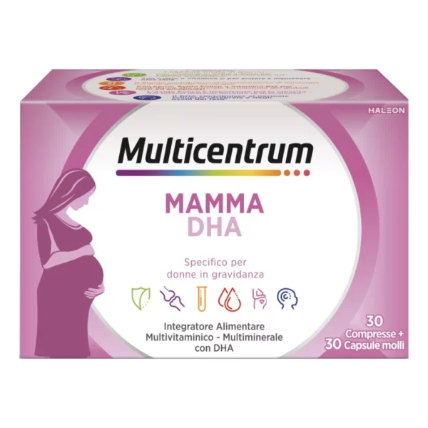 HALEON ITALY Srl Multicentrum Mamma DHA 30 compresse + 30 capsule