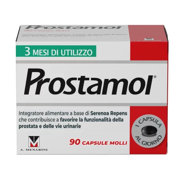 MENARINI INTERNAT. O.L.S.A Prostamol Integratore Prostata e Vie Urinarie 90 Capsule Molli